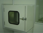 ट्रांसफर विंडो स्टेनलेस स्टील पास थ्रू बॉक्स बिल्ट इन बूर इलेक्ट्रोमैग्नेटिक इंटरलॉक