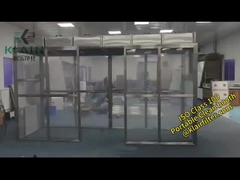 कस्टमाइज्ड क्लीन क्लास 100 मॉड्यूलर क्लीन रूम/आईएसओ 5 आईएसओ 7 क्लीन बूथ