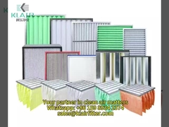 औद्योगिक प्री-फिल्ट्रेशन एयर कंडीशनिंग के लिए एक बार में इस्तेमाल होने वाले प्लीटेड एयर फिल्टर G4